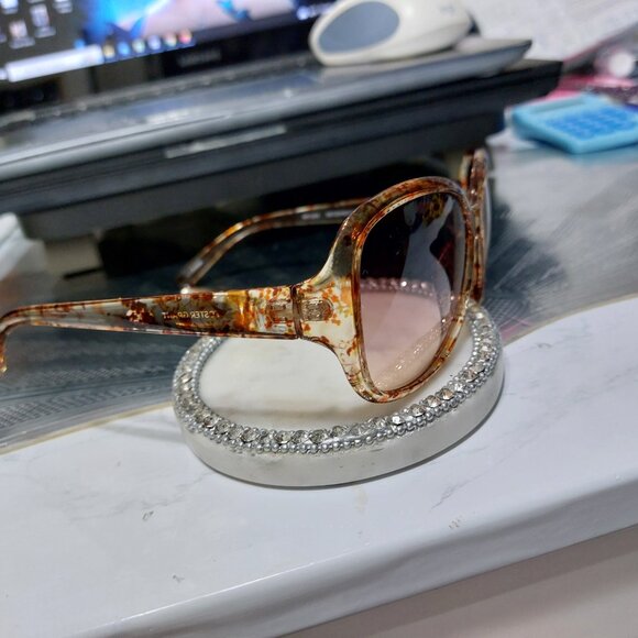 Foster Grant Fashion sunglasses women Maxblock floral trasluscent gradient lense - Picture 8 of 10